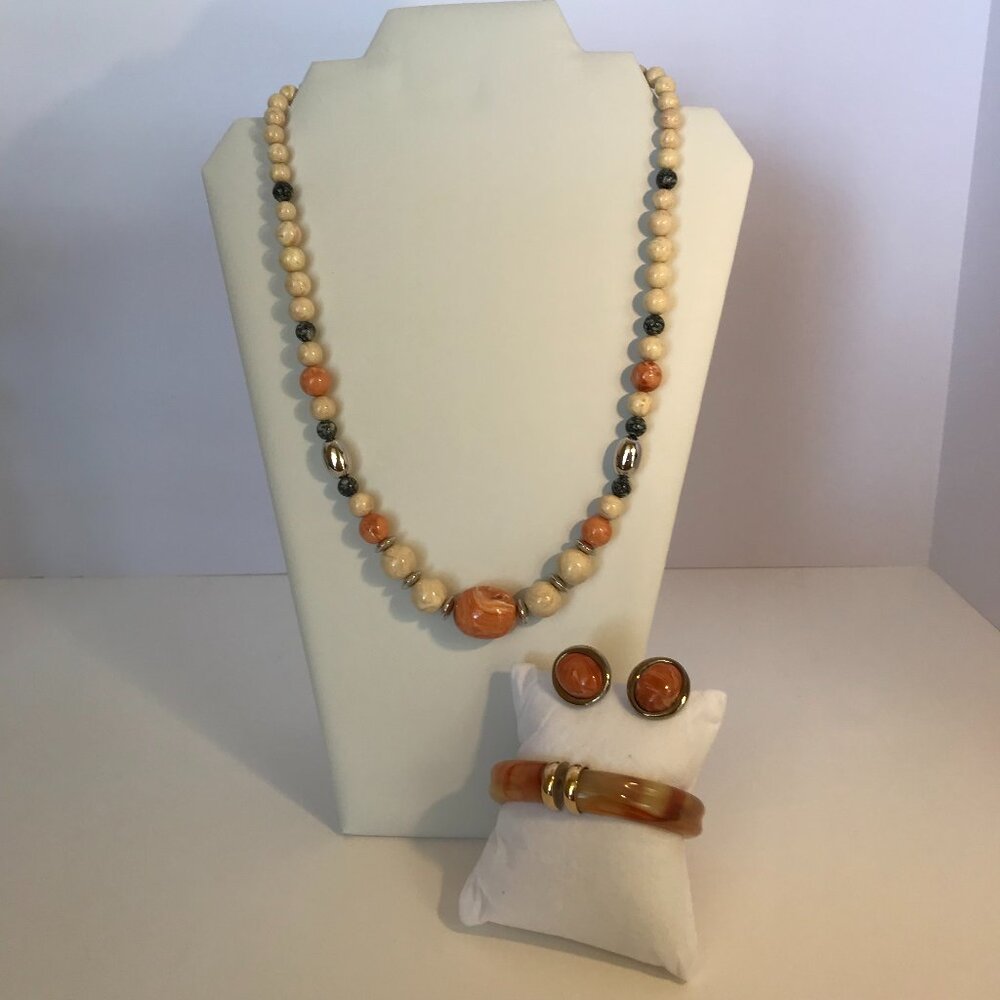 Vintage 1980s Avon Jewelry Set